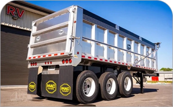 MAC Tri-Axle End Dump